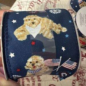 Patriotic Dog Ribbon